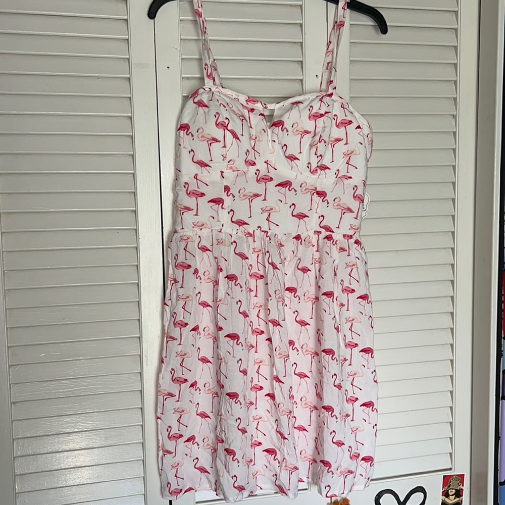 Short Flamingo Dress